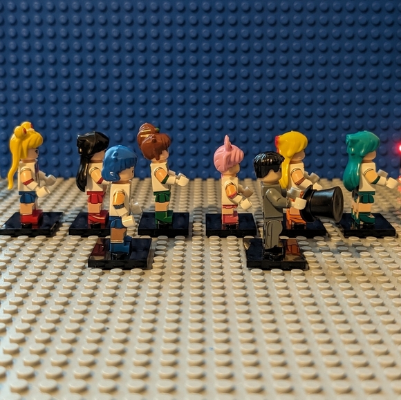 8 Minifigures- Sailor Moon Anime Series TV Show Building Block Toy Action Figure - Picture 4 of 5